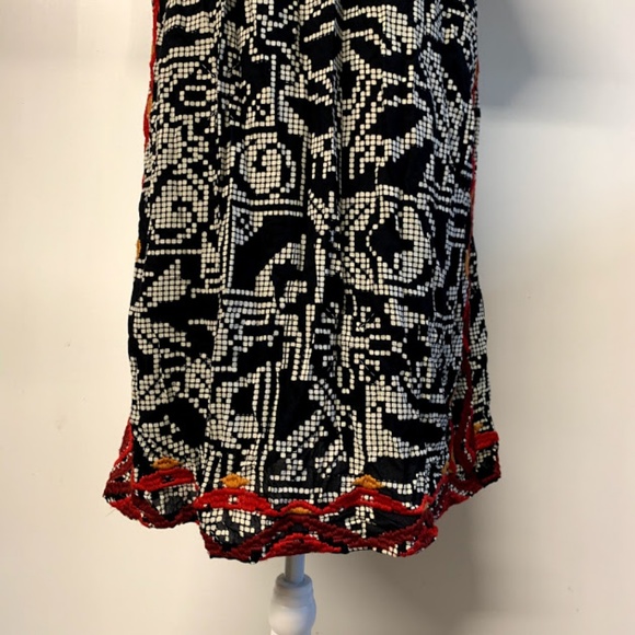 Floreat Anthro Southwest Embroidered Shift Dress - Picture 4 of 8